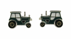 CL126 Blue Tractors Cufflinks
